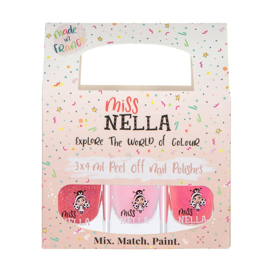 Pink Glitter Attack - Kit 3 Esmaltes